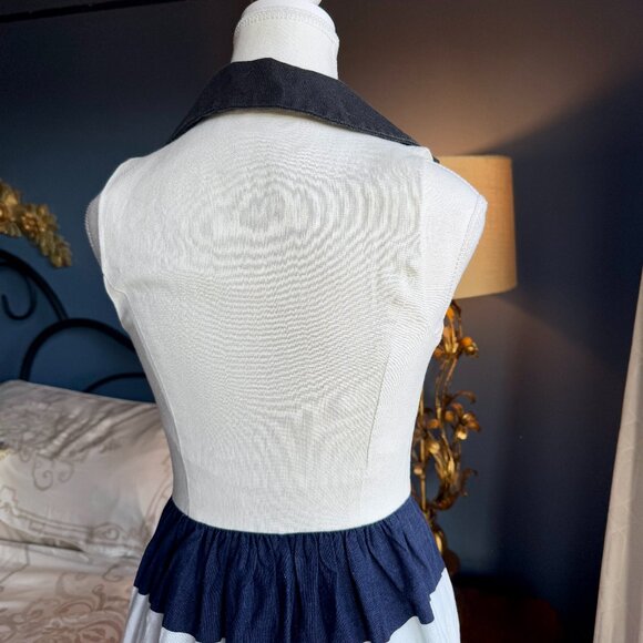 Kensie Linen Striped Dress - Picture 6 of 12